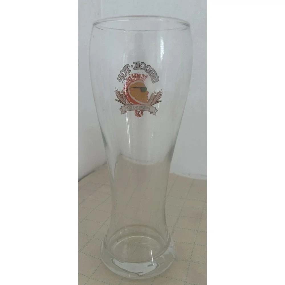 Shock Top Brewing Co. Beer Pilsner Glass Belgian Style Wheat Pint Glass‎